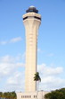 View of Miami's air traffic control tower at MIA