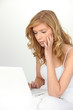 © auremar - Young woman on the computer