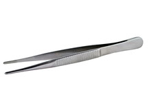 A Medical Image Of Metallic Tweezers Close-up