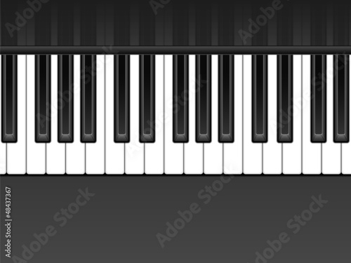 Naklejka dekoracyjna piano background