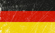 Deutsch Flagge vintage