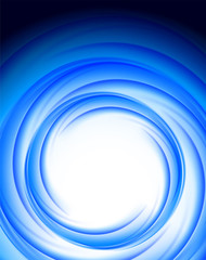 Poster - Bright blue background