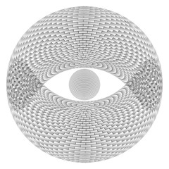 Wall Mural - eye sphere