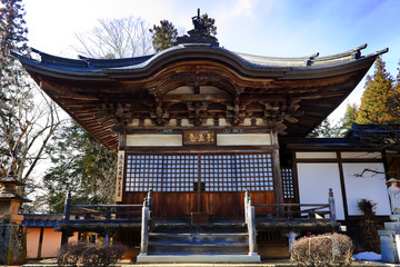 Wall Mural - Shrine at Higashiyama Temple Area, Hida, Takayama, Japan