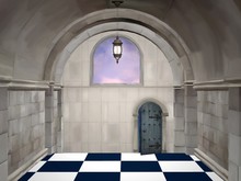 The Hall - Digital Painted Illustration