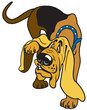 cartoon bloodhound