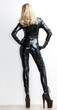 © Richard Semik - standing woman wearing extravagant clothes