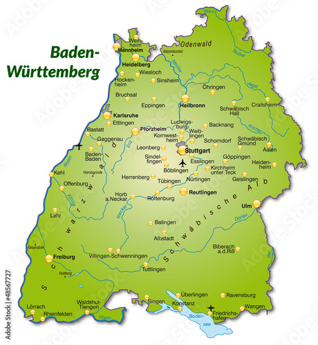 landkarte baden Landkarte Von Baden Wurttemberg Buy This Stock Vector And Explore Similar Vectors At Adobe Stock Adobe Stock landkarte baden