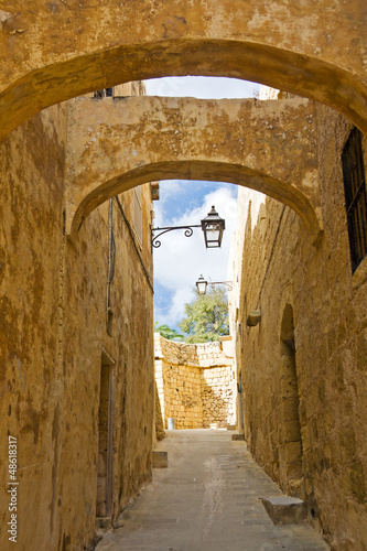 Naklejka na drzwi Citadel of Gozo, Malta
