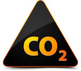 Wall Mural - CO2 Hazard