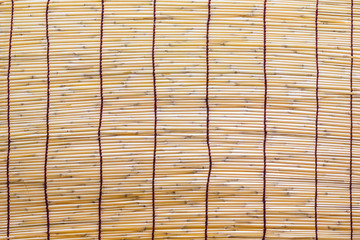 Wall Mural - bambu blind