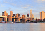 Fototapeta  - New York City Brooklyn Bridge