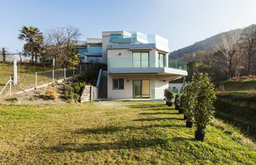 Wall Mural - modern architecture, view from the ground