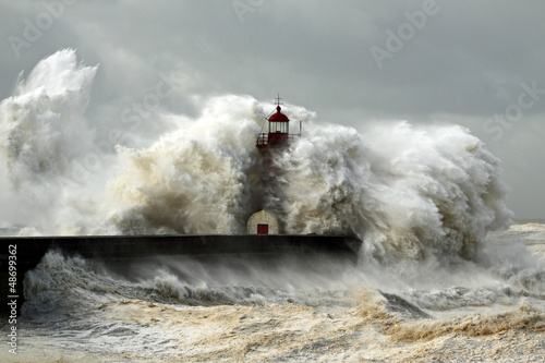 Fototapeta na wymiar Windy Coast