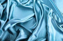Turquoise Silk Background