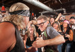 © Scott Griessel - Nerd with Karate Chop in Bar Fight