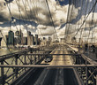 Brooklyn Bridge view, New York City 