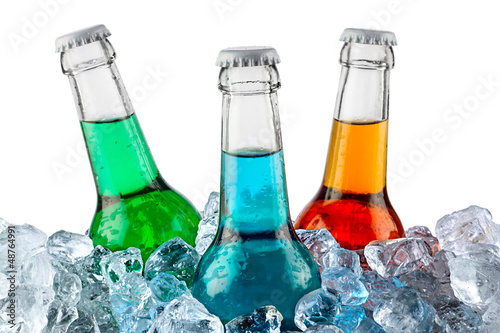 Naklejka dekoracyjna icecold drinks