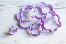 Pastry Cutters In The Shape Of The Flower