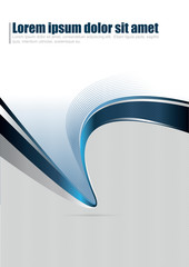 Aufkleber - Vector abstract background for brochure or poster