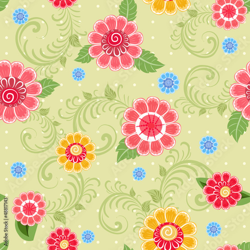 Flower texture seamless