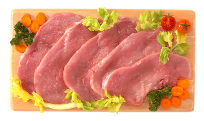 Fettine di suino - Slices of pork