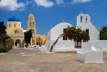 Wall Mural - Cyclades churches
