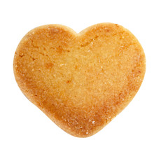 Heart-shaped Shortbread Biscuit