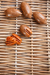 Wall Mural - Pecan nuts