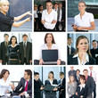 © Acronym - A collage of business images with people in formal clothes