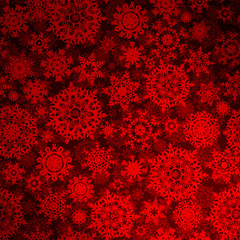 Seamless deep red christmas texture pattern. EPS 8