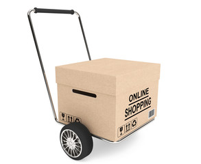 Poster - CardBox with cart