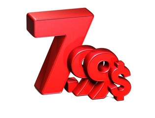 Poster - 3D Red Special Price USD collection over white background