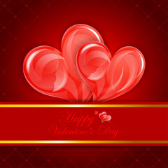 Poster - Valentines Day Greeting Card