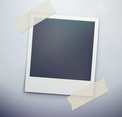 Sticker - polaroid photo frame