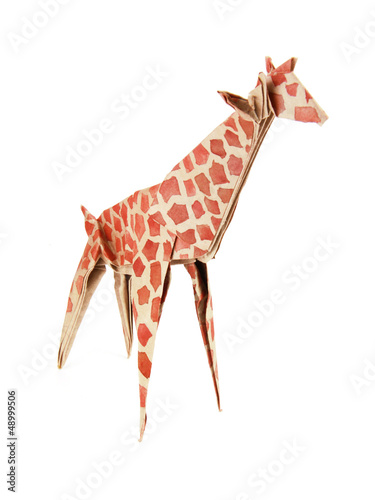 Origami Giraffe Buy This Stock Photo And Explore Similar
