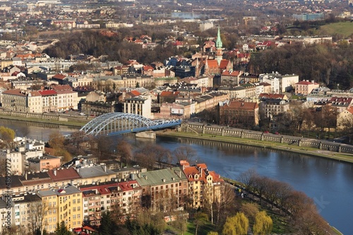 Naklejka na drzwi Kraków