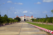 Mayor Building In Nay Pyi Taw,Myanmar