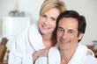 © auremar - Couple in bath robes