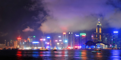 Fototapete - Hong Kong skyline