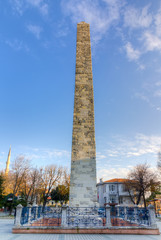 The Walled Obelisk, Istanbul, Turkey