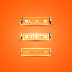 Glass buttons