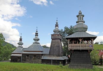 Wall Mural - orthodox wooden church in Berest near Krynica