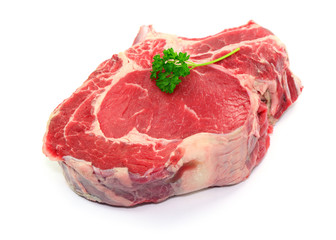 Canvas Print - Petersilie, Steak