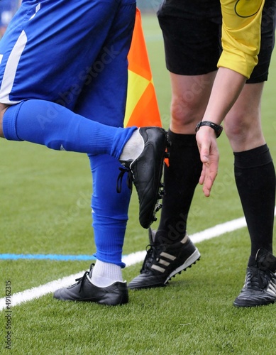 crampon foot terrain synthetique