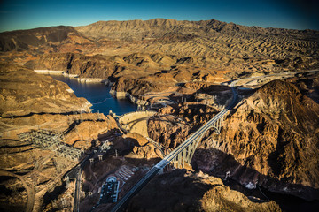 Wall Mural - Hoover Dam and Bridge