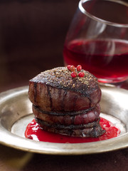 Canvas Print - filet mignon