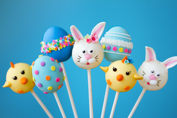 Canvas Print - Easter cake pops