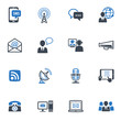 © Nicola Simpson - Communication Icons Set 1 - Blue Series