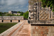 Structures in the Maya city of Uxmal, Yucatan